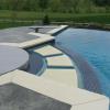 Concrete pool coping