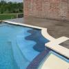 Concrete pool coping